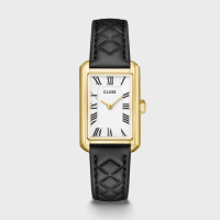 CLUSE Belisenna CW15005 Γυναικείο Ρολόι 21 mm Μαύρο/Χρυσό