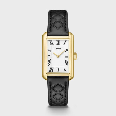 CLUSE Belisenna CW15005 Γυναικείο Ρολόι 21 mm Μαύρο/Χρυσό CLUSE Belisenna CW15005 Γυναικείο Ρολόι 21 mm Μαύρο/Χρυσό