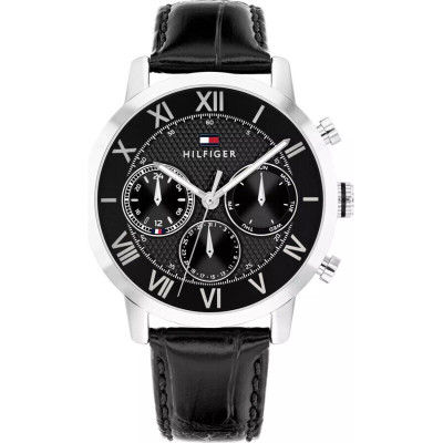 TOMMY HILFIGER OXFORD 1710725 – Ανδρικό Ρολόι με Μαύρο Δερμάτινο Λουράκι TOMMY HILFIGER OXFORD 1710725 – Ανδρικό Ρολόι με Μαύρο Δερμάτινο Λουράκι