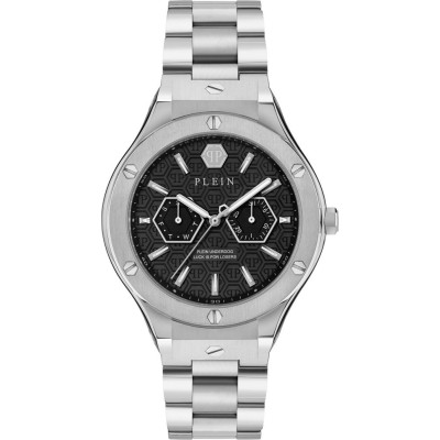 Philipp Plein PW1GA0326 Ανδρικό Ρολόι Μπαταρίας με Ασημί Μεταλλικό Μπρασελέ 44mm Philipp Plein PW1GA0326 Ανδρικό Ρολόι Μπαταρίας με Ασημί Μεταλλικό Μπρασελέ 44mm