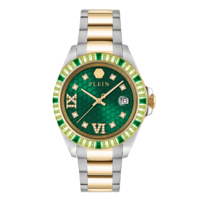 Philipp Plein PW2FA0325 Lady Empire Two Tones Stainless Steel Bracelet 39mm