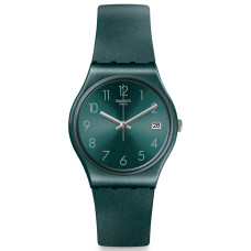 Swatch Ashbaya Green Rubber Strap GG407