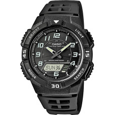 CASIO AQ-S800W-1BVEF Ανδρικό Αναλογικό-Ψηφιακό Ρολόι με Ηλιακή Φόρτιση