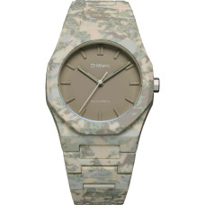 D1 Milano D1-PCBJ38 Ρολόι Quartz Polycarbon Camo 40.5mm