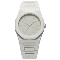 D1 Milano D1-PCBJ40 Ρολόι Quartz Polycarbon Γκρι 40.5mm