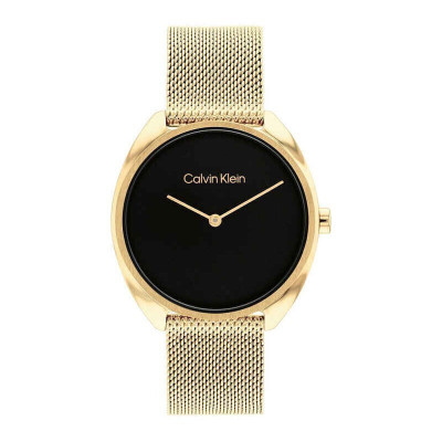 Calvin Klein Adorn 25200271 Γυναικείο Ρολόι Quartz Χρυσό Μεταλλικό Μπρασελέ 34mm