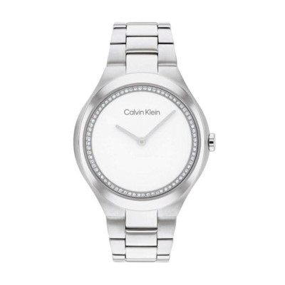 Calvin Klein Admire 25200365 Γυναικείο Ρολόι Quartz Ασημί Μεταλλικό Μπρασελέ 36mm