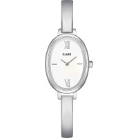 Cluse CW16102 Γυναικείο Ρολόι L’Ovale Ασημί Μπρασελέ 22mm