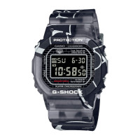 Casio DW-5000SS-1ER Ανδρικό Ψηφιακό Ρολόι G-Shock Χρονογράφος Καουτσούκ 48.9mm