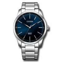 Citizen Quartz Ανδρικό Ρολόι 42mm με Μπλε Καντράν & Ασημί Ατσάλινο Μπρασελέ BH5001-56L