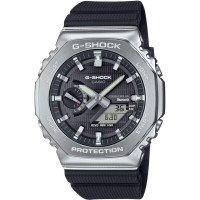 Casio GBM-2100-1AER Ανδρικό Ρολόι G-Shock Bluetooth Tough Solar Μαύρο 44mm