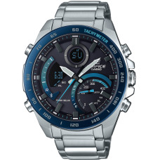 Casio Edifice ECB-900DB-1BER Ανδρικό Ρολόι Αναλογικό-Ψηφιακό Χρονογράφος Solar Bluetooth Ασημί 51mm