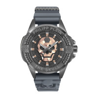 Philipp Plein PWAAA2324 – Ανδρικό Ρολόι 44mm Grey Silicon
