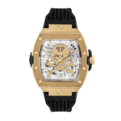 Philipp Plein PWJFA1025 – Skeleton Frosted Gold Automatic 44mm Philipp Plein PWJFA1025 – Skeleton Frosted Gold Automatic 44mm
