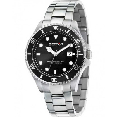 Sector 230 Ανδρικό Ρολόι 43mm Quartz με Ασημί Ατσάλινο Μπρασελέ – R3253161058 Sector 230 Ανδρικό Ρολόι 43mm Quartz με Ασημί Ατσάλινο Μπρασελέ – R3253161058