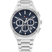 Tommy Hilfiger Ανδρικό Ρολόι Quartz με Ασημί Ανοξείδωτο Μπρασελέ 1792253