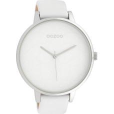 OOZOO Timepieces  C10137 White Leather Strap