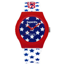 SUPERDRY Urban Multicolor Stars  Rubber Strap SYL168RW