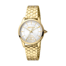 Just Cavalli Yellow Gold Stainless Steel Adult Female JC1L087M0255