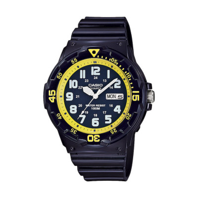 CASIO Blue Resin Adult Male MRW-200HC-2BVDF