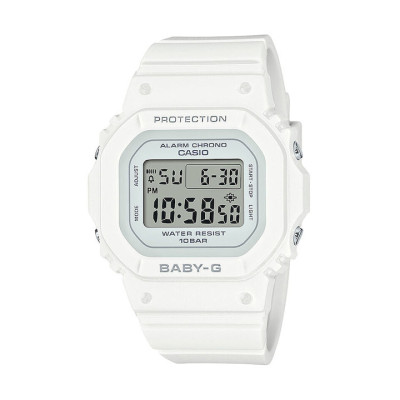 Casio ΒΑΒΥ-G Unisex White Rubber Strap BGD-565-7ER