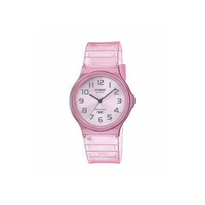 Casio Collection Unisex Watch Pink Silicone Strap MQ-24S-4BEF