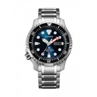 Citizen Mens Watch Silver Stainless Steel Bracelet Promaster Titanium Automatic NY0100-50ME
