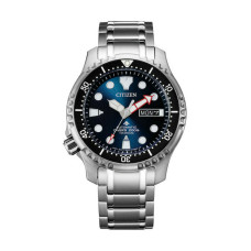 Citizen Mens Watch Silver Stainless Steel Bracelet Promaster Titanium Automatic NY0100-50ME