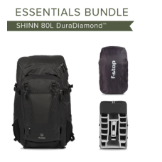 f-stop Shinn DuraDiamond Expedition 80L Backpack Bundle (Anthracite Black) m146-80-01A