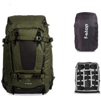 f-stop TILOPA 50L DuraDiamond Travel & Adventure Camera Backpack Bundle (Cypress Green) m116-81-01A