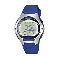 CASIO Collection - LW-200-2AVEF Silver case with Blue Rubber Strap