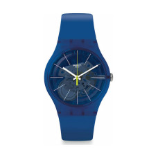 Swatch Blue Sirup Blue Sillicon Strap SUON142