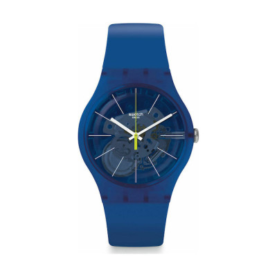 Swatch Blue Sirup Blue Sillicon Strap SUON142