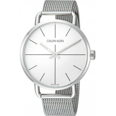 Calvin Klein Womens Even Silver Mesh Bracelet K7B21126