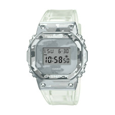 CASIO G-Shock Mens Watch Transparent Rubber Strap GM-5600SCM-1ER