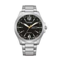 Citizen Eco-Drive Sport Mens Watch Stainless Steel Bracelet AW0110-82E