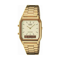 CASIO Yellow Gold Stainless Steel Adult Unisex AQ-230GA-9D