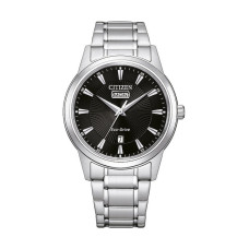 Citizen Eco-Drive Sport Mens Watch Stainless Steel Bracelet AW0100-86E