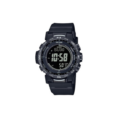 CASIO Protrek Mens Black Silicone Strap PRW-35Y-1BER