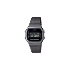 Casio Vintage Unisex Watch Black Mesh Bracelet A168WEMB-1BEF