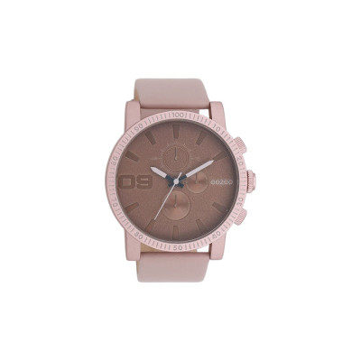 OOZOO TIMEPIECES 48mm Unisex Taupe Leather Strap C11218