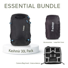 f-stop Kashmir 30L Ultra-Light Travel Camera Backpack bundle u160-01a