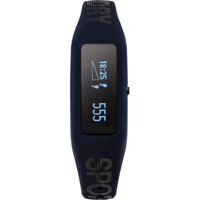 SUPERDRY Fitness Tracker Blue Rubber Strap SYG202UB