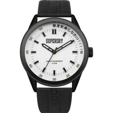 SUPERDRY Regent Corporal Black Leather Strap SYG207BB