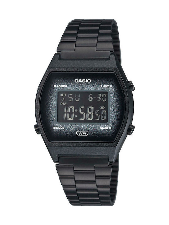 Casio Womens Watch Black Stainless Steel Bracelet B640WBG-1BEF