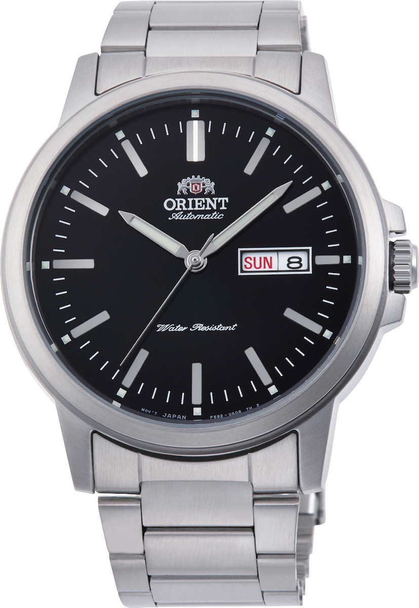 ORIENT RA-AA0C01B19B Ανδρικό Ρολόι Αυτόματο Ασημί Μεταλλικό Μπρασελέ 42 mm