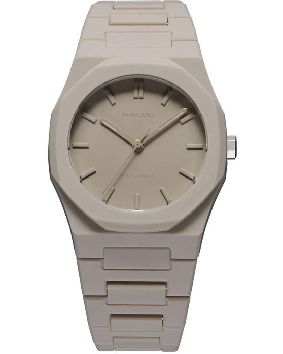 D1 Milano Ecru Polycarbon 37 mm – Unisex Octagonal Design PCBU06