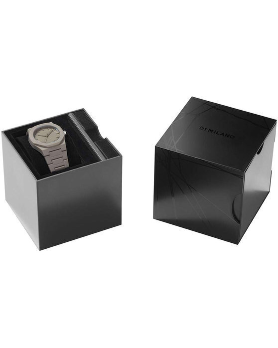 D1 Milano Ecru Polycarbon 37 mm – Unisex Octagonal Design PCBU06