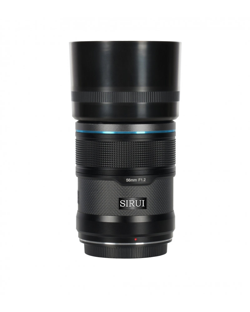 SIRUI Sniper 56mm F1.2 APSC Auto-Focus Lens (Black, Carbon Fiber) F/FujiFilm X-mount 781167