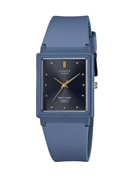 Casio Collection Ladies Watch Blue Rubber Strap MQ-38UC-2A2ER